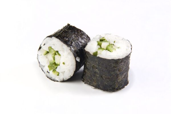 maki, sushi, rice