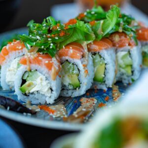 Sushi on Plate
